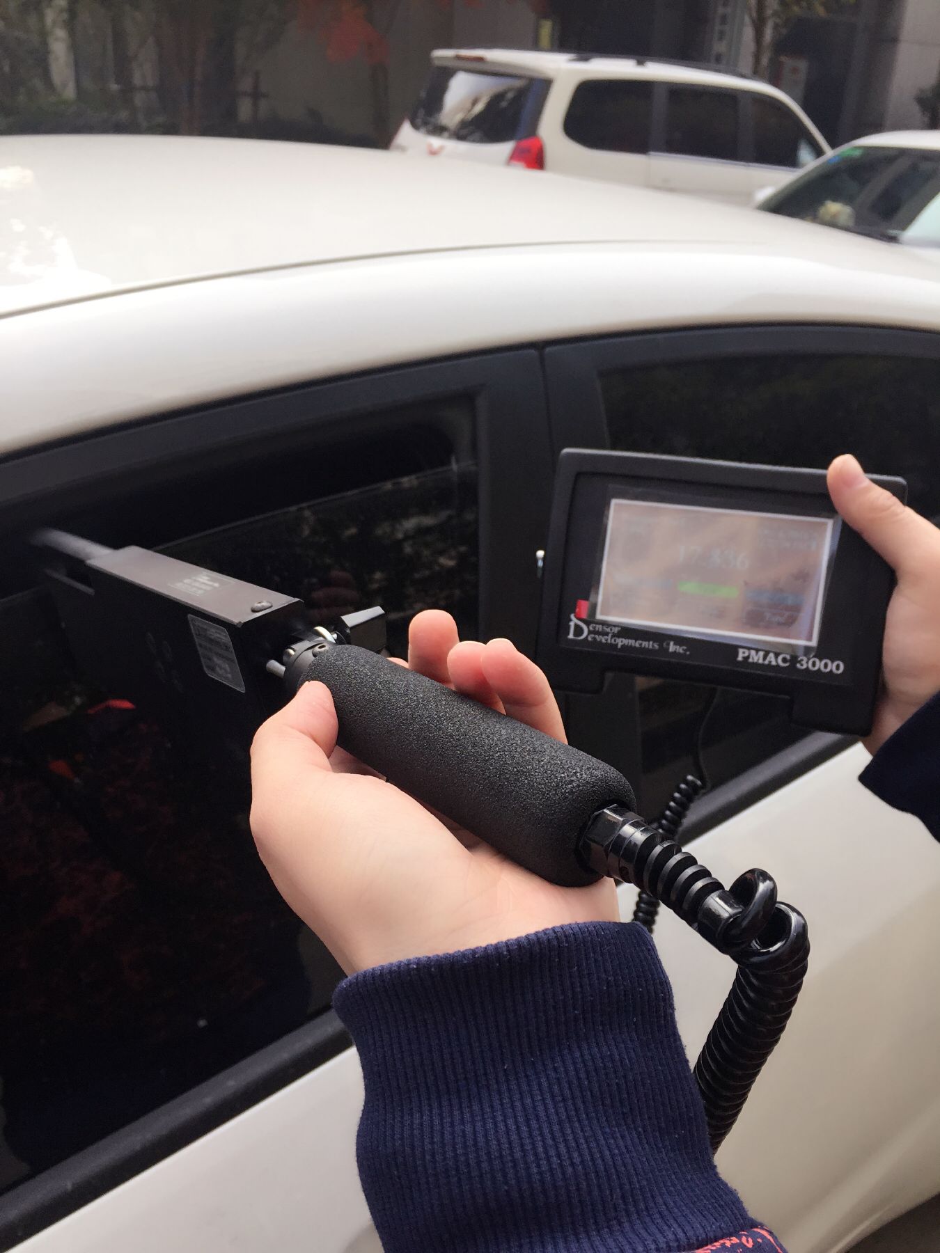 力傳感器手持式汽車防夾力測(cè)試傳感器90250